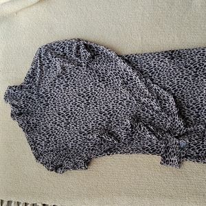 AFRM Zadie sheer shirt